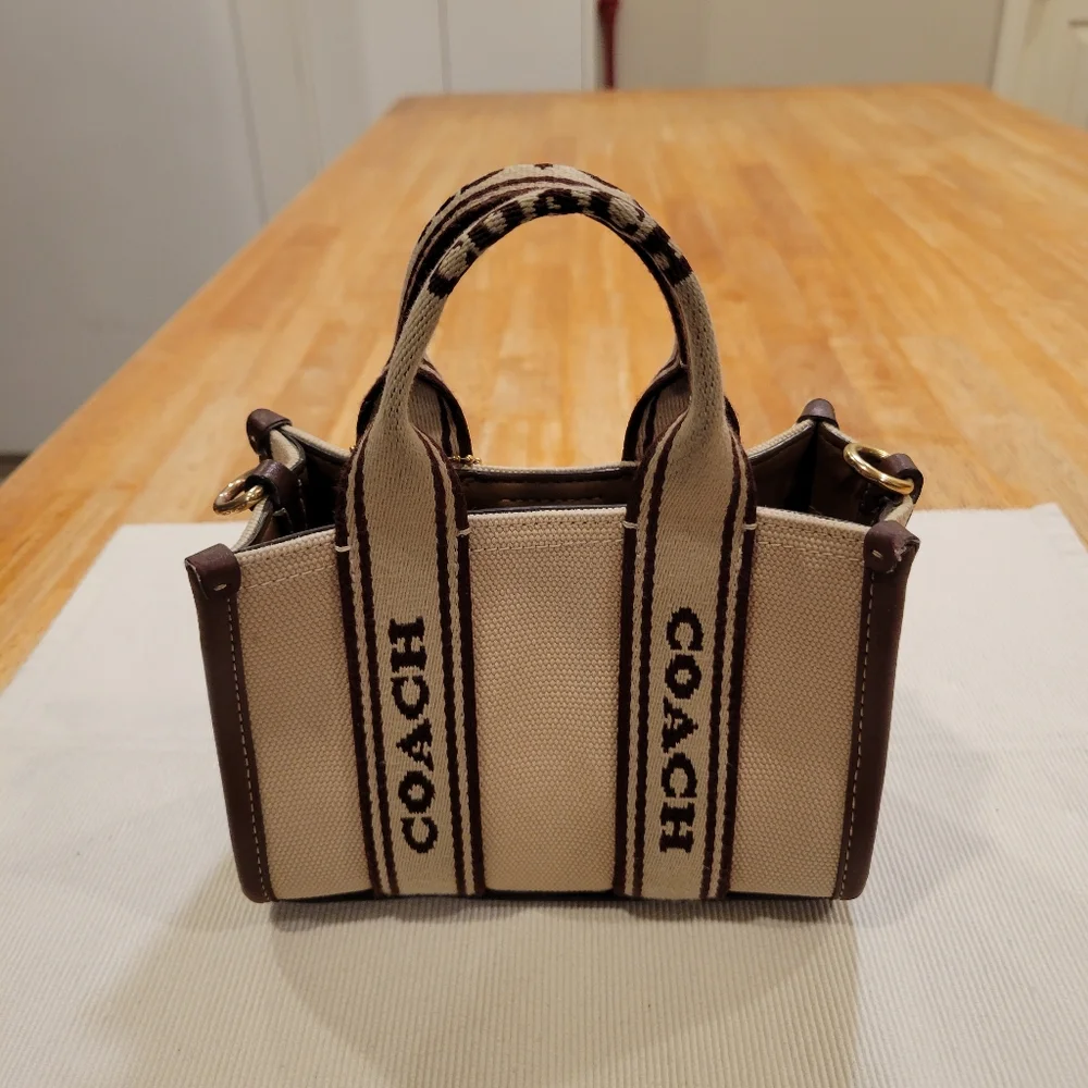 🟤EUC~ 💥HOT DEAL💥 COACH MINI SMITH TOTE BAG - Picture 2 of 8